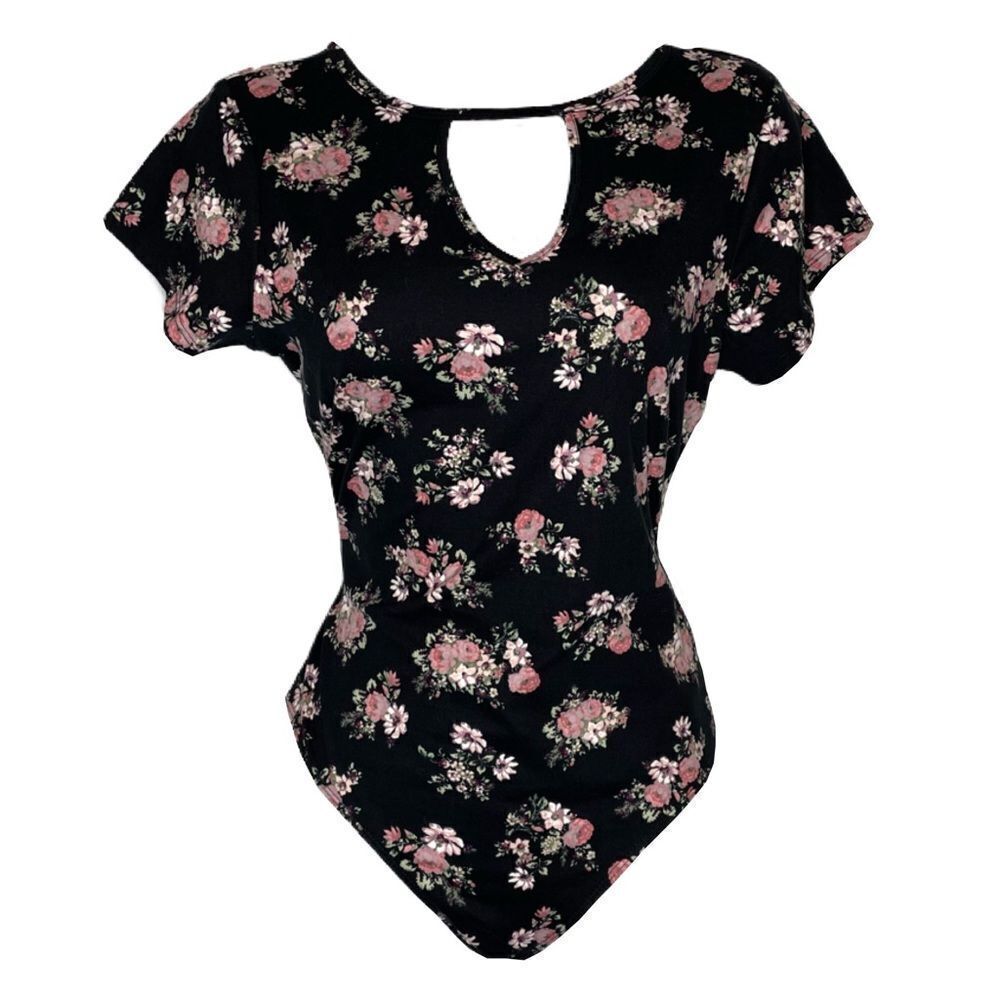 Ultra Flirt Juniors Gigi Keyhole Bodysuit
